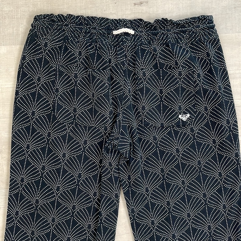 Roxy Oceanside Linen Flared Beach Pants - Picture 6 of 12
